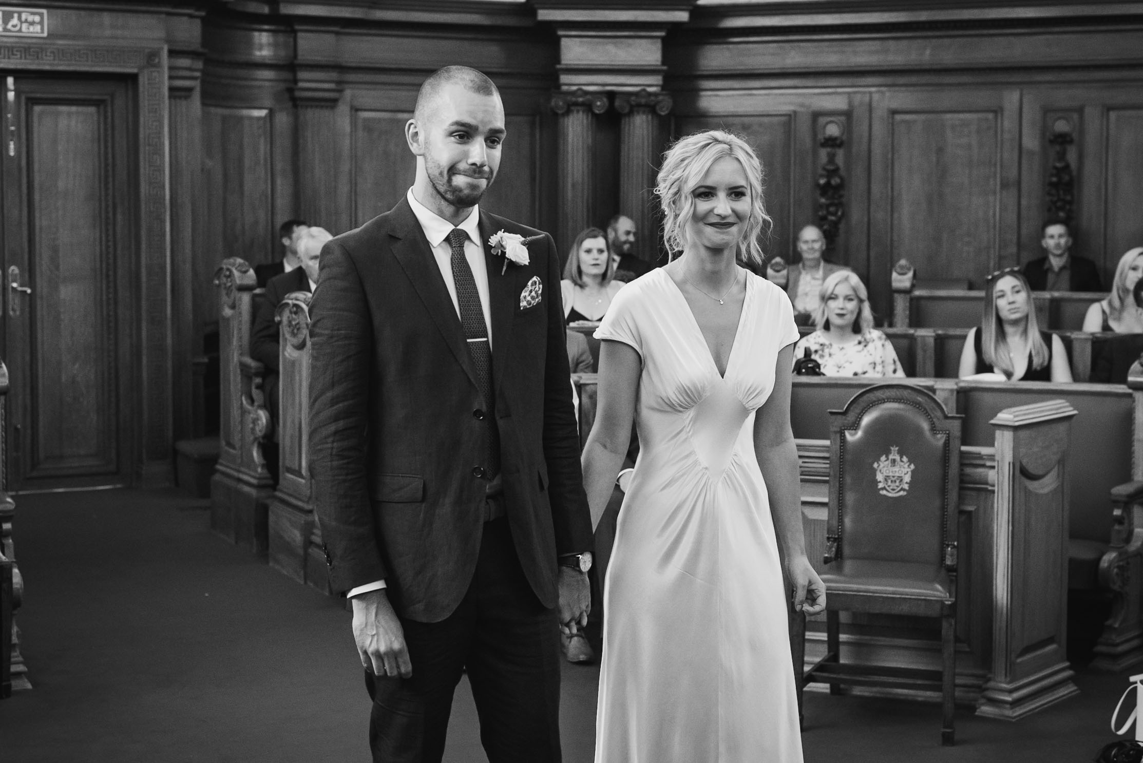 carine bea photography, islington hall wedding, emotions