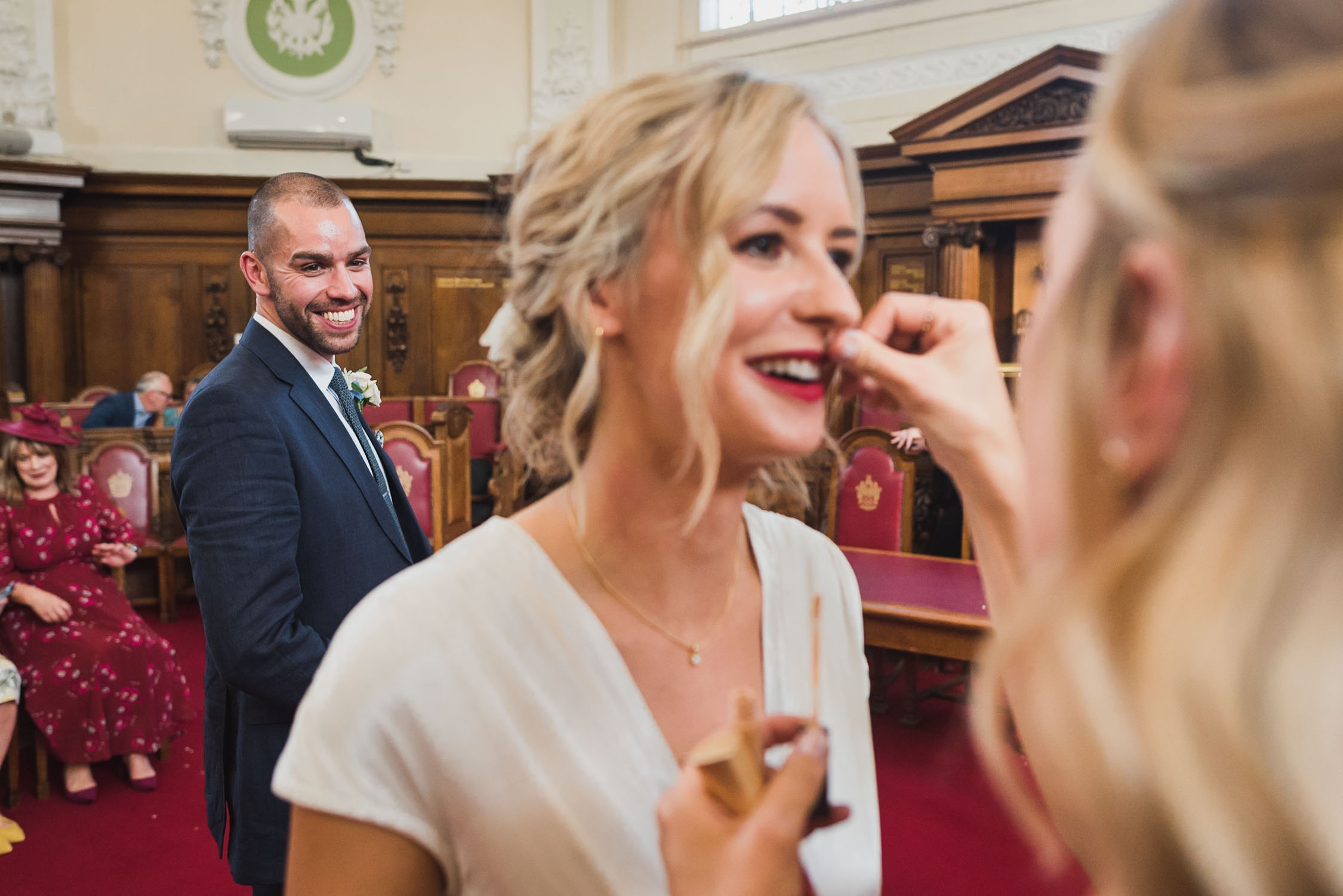 carine bea photography, islington town hall wedding